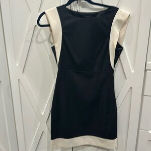 Ted baker black and white dress size 1